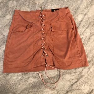 Velvet skirt